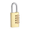 TIMCO Brass Combination Padlock - 28mm Thumbnail