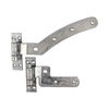 TIMCO Curved Rail Hinge Set Right Hand Hot Dipped Galvanised - 300mm Thumbnail