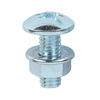 TIMCO Cable Tray Bolts & Flange Nuts Silver - M6 x 16 Thumbnail