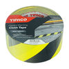 TIMCO Hazard Warning Cloth Tape Yellow and Black - 33m x 50mm Thumbnail