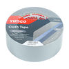 TIMCO Cloth Tape Silver - 50m x 48mm Thumbnail