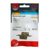 TIMCO Double Ball Catches Electro Brass - 43mm Thumbnail