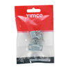 TIMCO Double Roller Catches Zinc - 28 x 32 x 1 Thumbnail