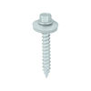 TIMCO Slash Point Sheet Metal to Timber Screws Exterior Silver with EPDM Washer - 6.3 x 45 Thumbnail