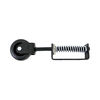 TIMCO Spring Loaded Field Gate Wheel Heavy Duty Black - 370mm Thumbnail