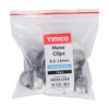 TIMCO Hose Clips Silver - 9.5-12mm Thumbnail