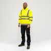 TIMCO Hi-Visibility Sweatshirt with Hood Yellow - XXXX Large Thumbnail