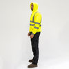 TIMCO Hi-Visibility Sweatshirt with Hood Yellow - XXXX Large Thumbnail