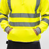 TIMCO Hi-Visibility Sweatshirt with Hood Yellow - XXXX Large Thumbnail