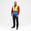 TIMCO Hi-Visibility Executive Vest Yellow & Blue - Medium Thumbnail