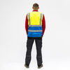 TIMCO Hi-Visibility Executive Vest Yellow & Blue - Medium Thumbnail