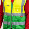 TIMCO Hi-Visibility Executive Vest Yellow & Green - Medium Thumbnail