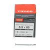 TIMCO Self-Drilling Wing-Tip Steel to Timber Heavy Section Silver Screws  - 5.5 x 85 Thumbnail