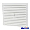 Timloc Hit and Miss Grille Vent White - 242 x 242mm Thumbnail