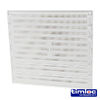 Timloc Hit and Miss Grille Vent White - 242 x 242mm Thumbnail