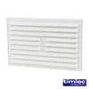 Timloc Louvre Grille Vent Flyscreen White - 242 x 165mm Thumbnail