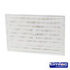 Timloc Louvre Grille Vent Flyscreen White - 242 x 165mm Thumbnail