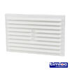 Timloc Louvre Grille Vent White - 242 x 165mm Thumbnail