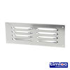 Timloc Louvre Grille Vent Aluminium - 242 x 89mm Thumbnail