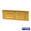 Timloc Louvre Grille Vent Brass Anodised - 242 x 89mm Thumbnail