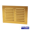 Timloc Louvre Grille Vent Brass Anodised - 242 x 165mm Thumbnail