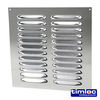 Timloc Louvre Grille Vent Aluminium - 242 x 242mm Thumbnail