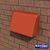 Timloc External Cowl Terracotta - 255 x 160mm Thumbnail