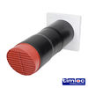 Timloc AeroCore Through-Wall Vent High Rise and Baffle Terracotta - 127 x 350 (dia x length) Thumbnail