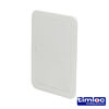 Timloc Access Panel Plastic Clip Fit White - 115 x 165mm Thumbnail