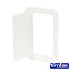 Timloc Access Panel Plastic Hinged White - 155 x 235mm Thumbnail