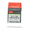 TIMCO Self-Drilling Wing-Tip Steel to Timber Light Section Exterior Silver Screws  - 5.5 x 100 Thumbnail