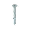 TIMCO Self-Drilling Wing-Tip Steel to Timber Light Section Exterior Silver Screws  - 4.8 x 38 Thumbnail