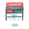 TIMCO Metal Insulation Discs Silver - 35mm Thumbnail