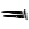 TIMCO Medium Tee Hinges Black - 10" Thumbnail