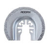 TIMCO Multi-Tool Radial Blade For Tiles Diamond Carbide Grit Carbon Steel - Dia.65mm Thumbnail