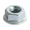 TIMCO Hex Serrated Flange Nuts DIN6923 Silver - M10 Thumbnail