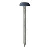 TIMCO Polymer Headed Nails A4 Stainless Steel Anthracite Grey - 50mm Thumbnail