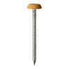 TIMCO Polymer Headed Nails A4 Stainless Steel Oak - 50mm Thumbnail