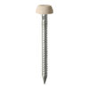 TIMCO Polymer Headed Pins A4 Stainless Steel Beige - 25mm Thumbnail