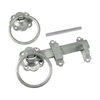 TIMCO Ring Gate Latch Plain Hot Dipped Galvanised - 6" Thumbnail