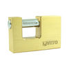 TIMCO Brass Rectangular Padlock - 75mm Thumbnail