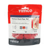 TIMCO Red Premium Plastic Plugs - 34mm Thumbnail