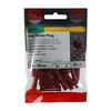 TIMCO Red Plastic Plugs - 30mm Thumbnail