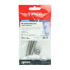 TIMCO Set Screws DIN933 Hex & Nut DIN934 Silver A2 Stainless Steel - M10 x 70 Thumbnail