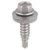 TIMCO Sheet Steel Stitching Screws Exterior Silver with EPDM Washer - 6.3 x 22 Thumbnail