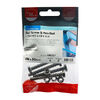 TIMCO Set Screws DIN933 Hex & Nut DIN934 Silver A2 Stainless Steel - M6 x 50 Thumbnail