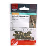 TIMCO Sawtooth Hangers and Nails Electro Brass - 41mm Thumbnail