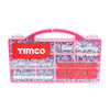 TIMCO Self-Tapping Silver Screws Mixed Tray -  1,305pcs Thumbnail