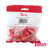 Talon Nail In Pipe Clips Red - 15mm Thumbnail