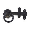 TIMCO Ring Gate Latch Twisted Black - 6" Thumbnail